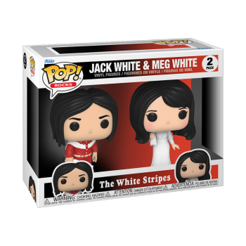 FUNKO POP! - Music - The White Stripes Jack White and Meg White #2er Pack